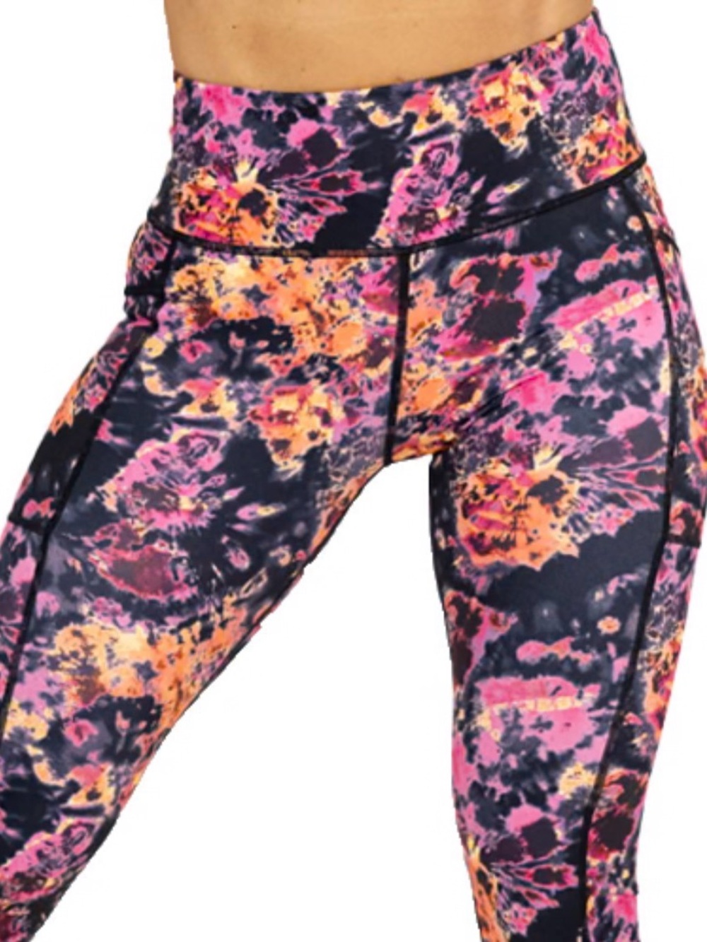 CVG Acid Wash Tie-Dye (RETIRED PRINT) Capri Leggings